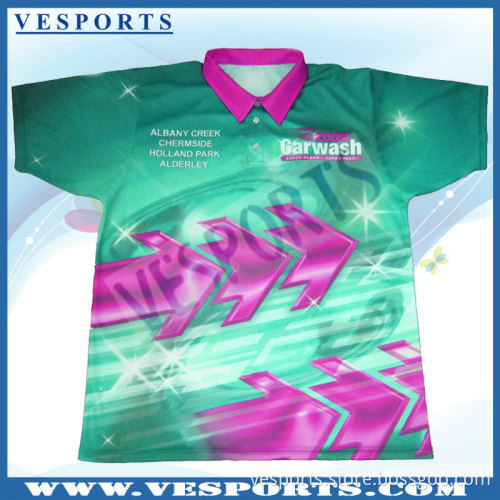Custom Sublimation Polyester Motorcycling Jersey